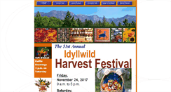 Desktop Screenshot of idyllwildharvestfestival.com