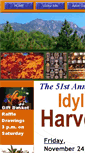 Mobile Screenshot of idyllwildharvestfestival.com